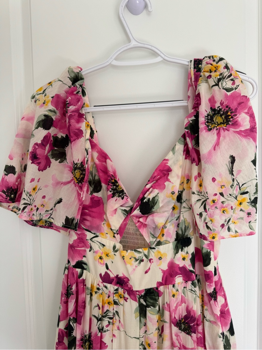 Abercrombie Floral Cutout Maxi Dress - Picture 3 of 5